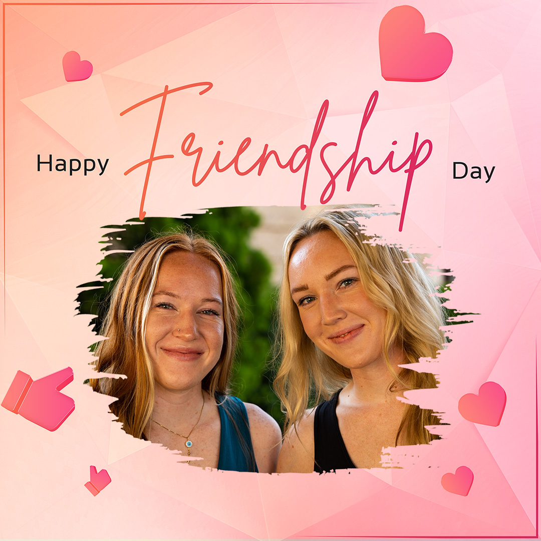 Friendship day greeting👩‍❤️‍👩